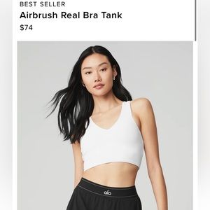 Alo yoga Airbrush Real Bra Tank